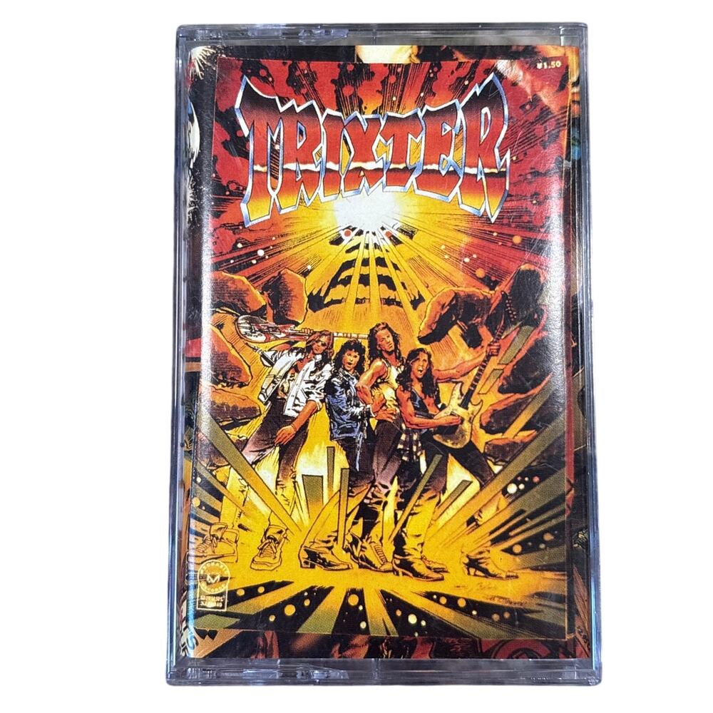 Trixter Self Titled Cassette Tape (MCA Records) hard rock hair band 1990